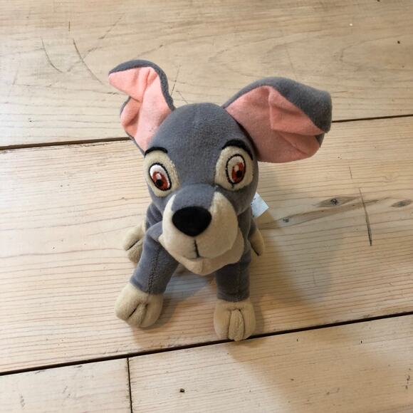 Disney Vintage 1990s Tramp from Lady and the Tramp Plush - Picture 1 of 7